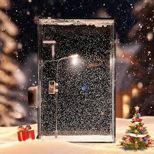 Snowy Night Night Light