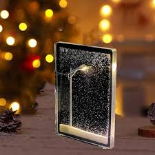 Snowy Night Night Light