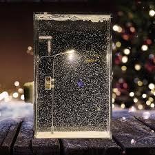 Snowy Night Night Light